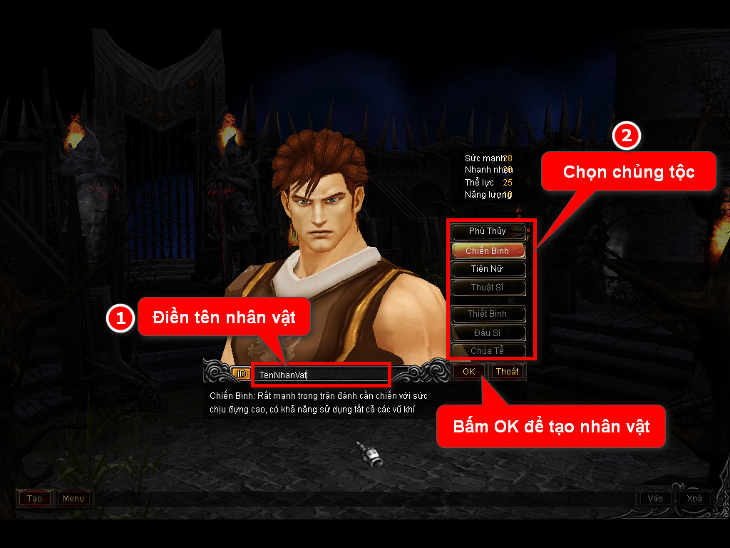 Chức năng chính của Game MU Hắc Long